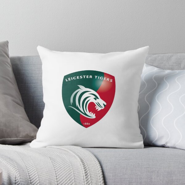 Leicester Tigers Throw Pillow