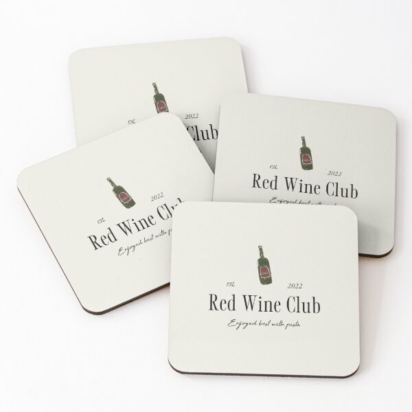 Item preview, Red Wine Club designed and sold by ASHTONTCREATIVE.