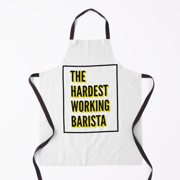 National Barista Day Gift - Barista Gifts - Barista Shirt Apron for Sale  by Galvanized