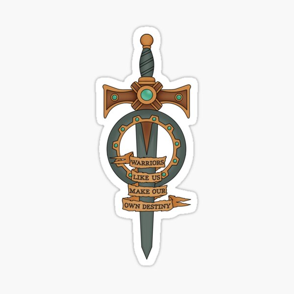 warriors like us Sticker