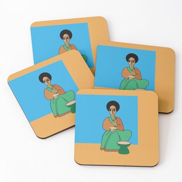 Item preview, Ethiopian Woman Ethnic African Art designed and sold by worldways.