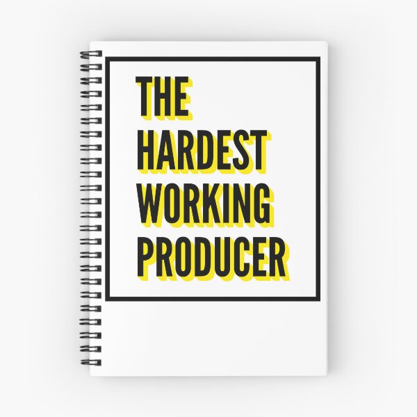 Item preview, The Hardest Working Producer Quote For The Best Producer At Work designed and sold by SVPOD.