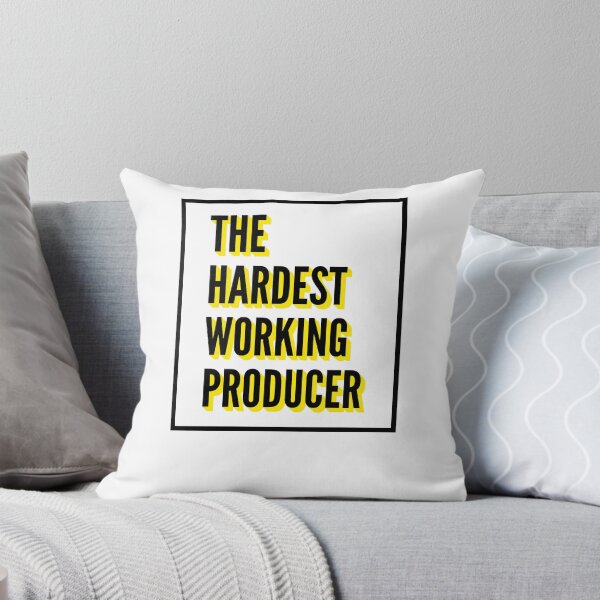 Item preview, The Hardest Working Producer Quote For The Best Producer At Work designed and sold by SVPOD.