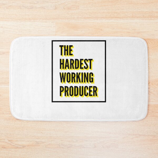 Item preview, The Hardest Working Producer Quote For The Best Producer At Work designed and sold by SVPOD.