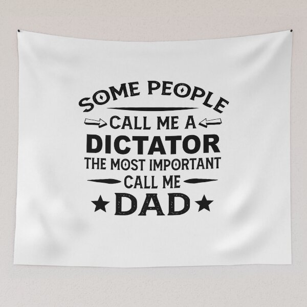 Item preview, dictator Father Dad T-shirt gift for father's Day dictator Dad Father's Day, dictator Dad Hudband Christmas Gift designed and sold by xlnv.