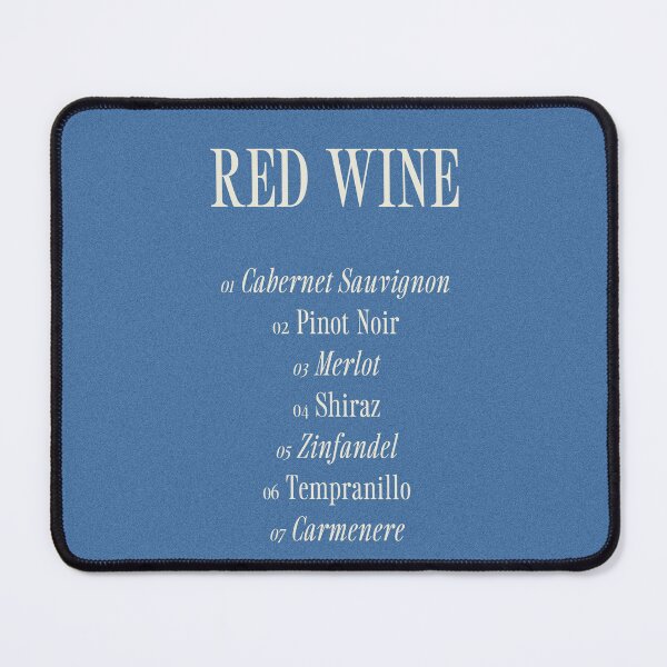 Item preview, Red Wine Chart designed and sold by ASHTONTCREATIVE.