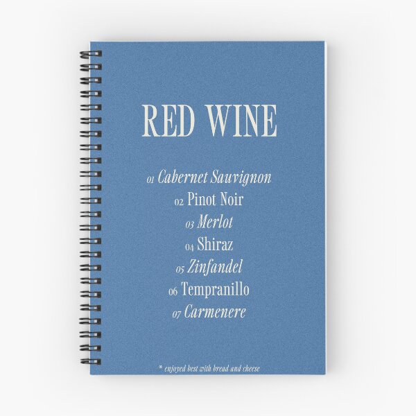 Item preview, Red Wine Chart designed and sold by ASHTONTCREATIVE.