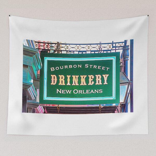 Item preview, Bourbon Street Drinkery Sign designed and sold by Debra Martz.