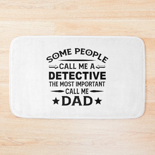 Item preview, detective Father Dad T-shirt gift for father's Day detective Dad Father's Day, detective Dad Hudband Christmas Gift designed and sold by xlnv.