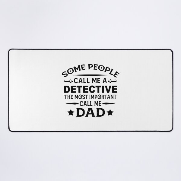 Item preview, detective Father Dad T-shirt gift for father's Day detective Dad Father's Day, detective Dad Hudband Christmas Gift designed and sold by xlnv.