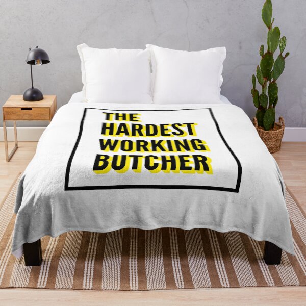Item preview, The Hardest Working Butcher Quote For The Best Butcher At Work designed and sold by SVPOD.