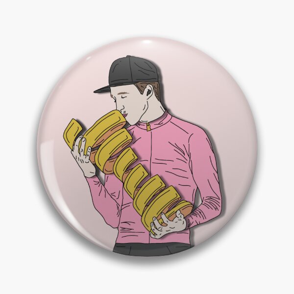 Item preview, Jai Hindley Champion Giro 2022 designed and sold by @p3p3ncil.