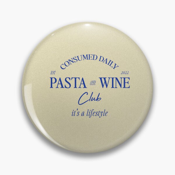 Item preview, Pasta and Wine Club designed and sold by ASHTONTCREATIVE.