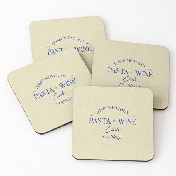 Item preview, Pasta and Wine Club designed and sold by ASHTONTCREATIVE.