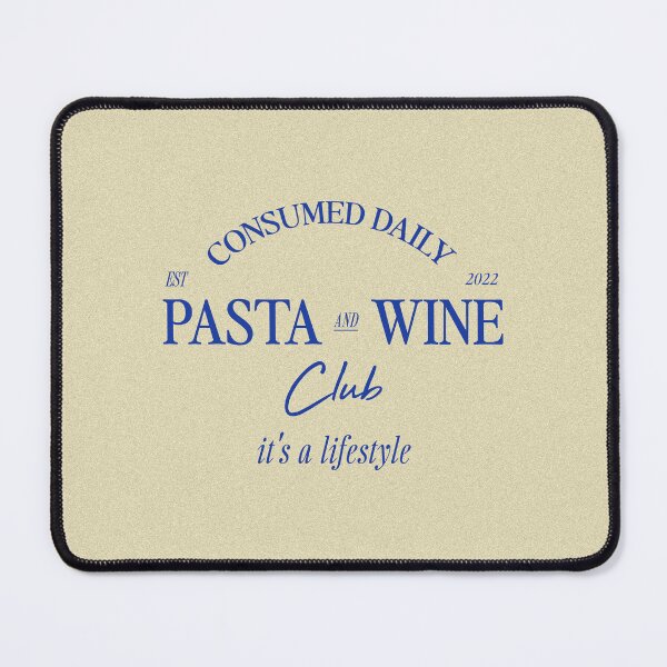Item preview, Pasta and Wine Club designed and sold by ASHTONTCREATIVE.