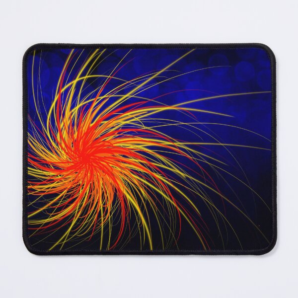 Item preview, Blue Fire Spiral designed and sold by SirkDesignsLtd.