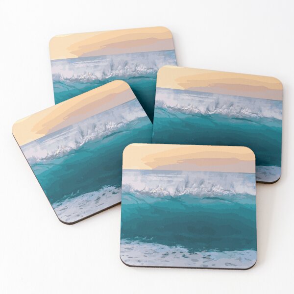 Item preview, Beach Sea Wave Water Ocean - Watercolor Ocean Lover designed and sold by AmethystMurad.