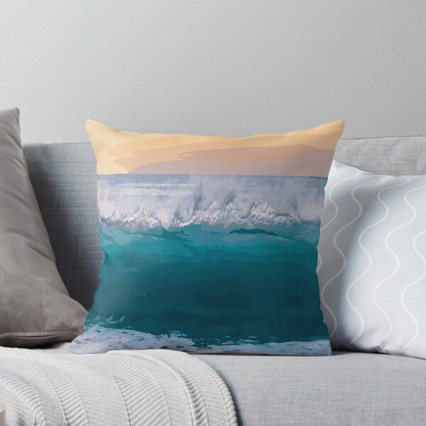 Item preview, Beach Sea Wave Water Ocean - Watercolor Ocean Lover designed and sold by AmethystMurad.