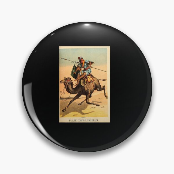 Item preview, CAMEL DESERT CAMELRIDER VINTAGE ANIMAL LITHOGRAPH designed and sold by sobriowslen.