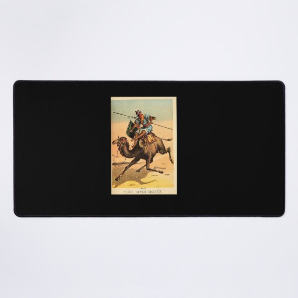 Item preview, CAMEL DESERT CAMELRIDER VINTAGE ANIMAL LITHOGRAPH designed and sold by sobriowslen.