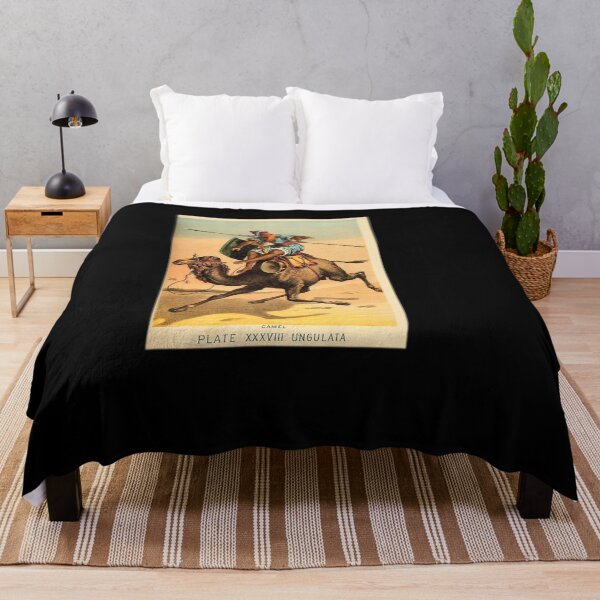 Item preview, CAMEL DESERT CAMELRIDER VINTAGE ANIMAL LITHOGRAPH designed and sold by sobriowslen.