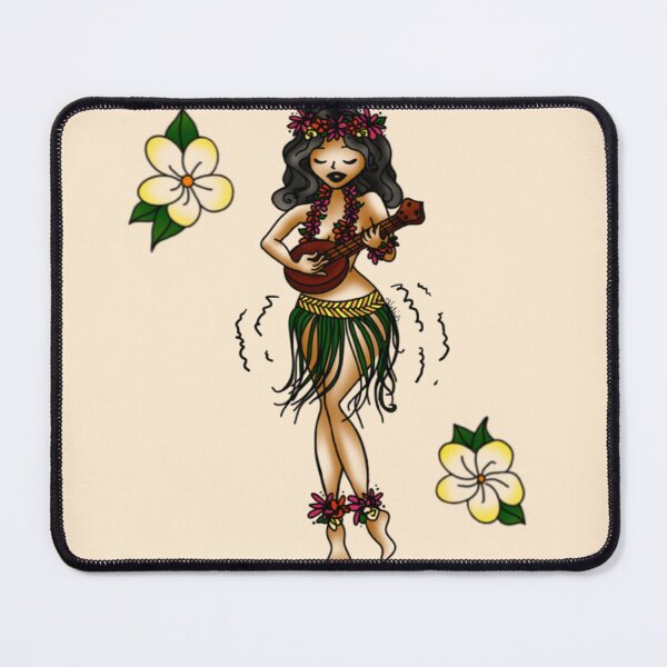 Item preview, Traditional Hula Girl designed and sold by Hallie Odom.