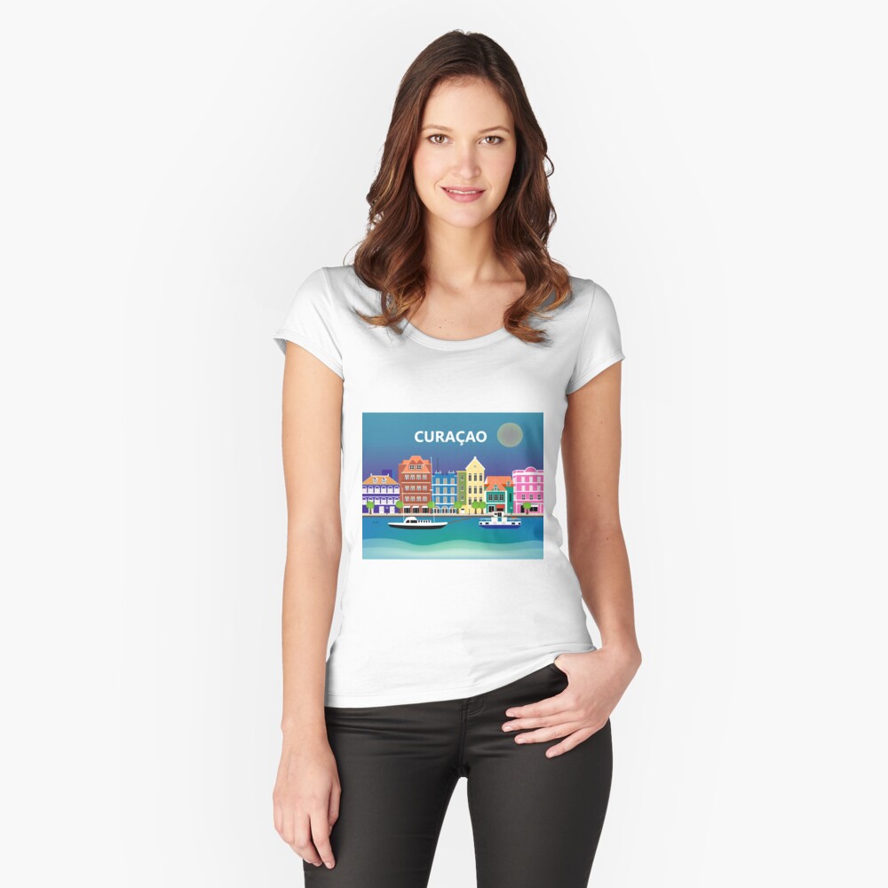 Item preview, Fitted Scoop T-Shirt designed and sold by LoosePetals.