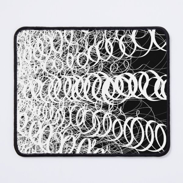 Item preview, Black Spiral Swirls-Reverse designed and sold by SirkDesignsLtd.