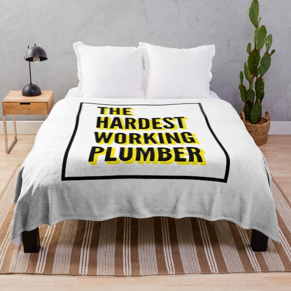 Item preview, The Hardest Working Plumber Quote For The Best Plumber At Work designed and sold by SVPOD.