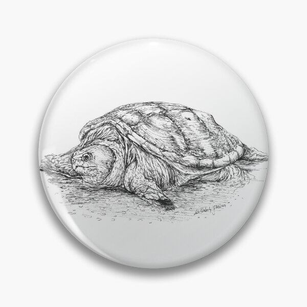 Item preview, Snapping Turtle designed and sold by Lisa Kimberly Glickman.