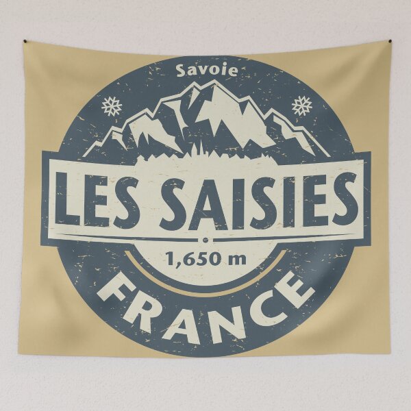 Aperçu de l'œuvre Les Saisies, France créée et vendue par studio838.