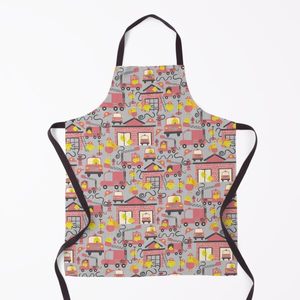 Item preview, Firefighter Chicks On Gray designed and sold by SamAnnDesigns.