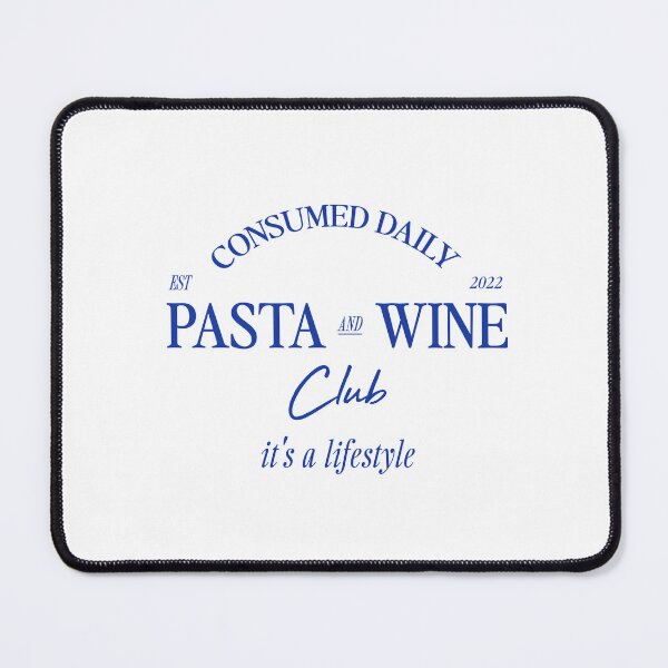 Item preview, Pasta and Wine Club designed and sold by ASHTONTCREATIVE.