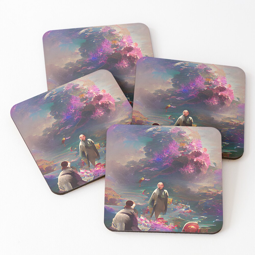 Artikel-Vorschau von Untersetzer (4er Set), designt und verkauft von Visual-Fantasy.