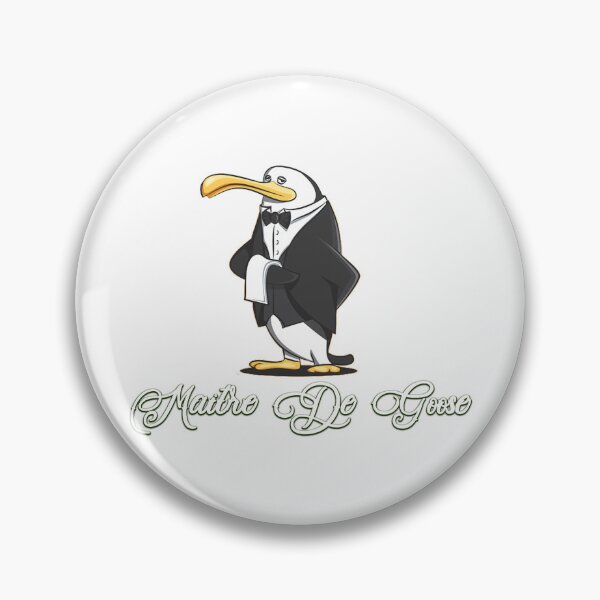 Item preview, Maitre' de Goose designed and sold by Foxlindesigns.