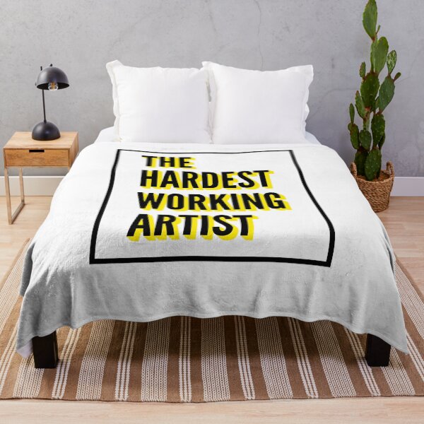 Item preview, The Hardest Working Artist Quote For The Best Artist At Work designed and sold by SVPOD.