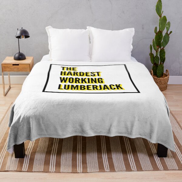Item preview, The Hardest Working Lumberjack Quote For The Best Lumberjack At Work designed and sold by SVPOD.