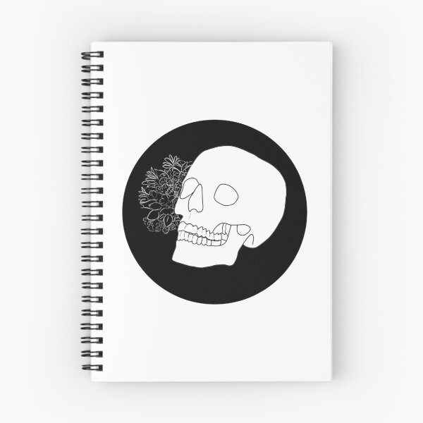 Item preview, Flower Skull designed and sold by Isabelle Layfield.