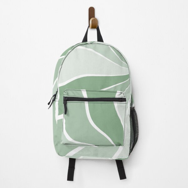 Item preview, Wavy Rays (sage green/white) designed and sold by Design Minds Boutique.