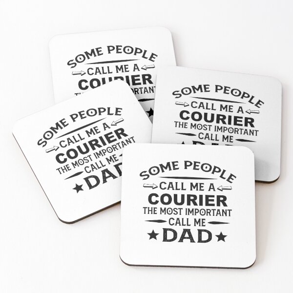 Item preview, courier Father Dad T-shirt gift for father's Day courier Dad Father's Day, courier Dad Hudband Christmas Gift designed and sold by xlnv.