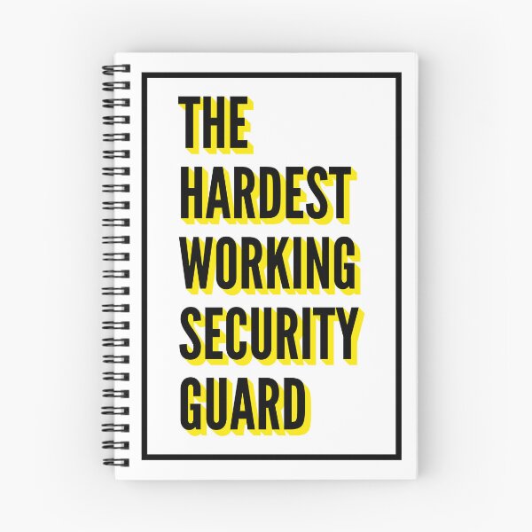 Item preview, The Hardest Working Security guard Quote For The Best Security guard At Work designed and sold by SVPOD.
