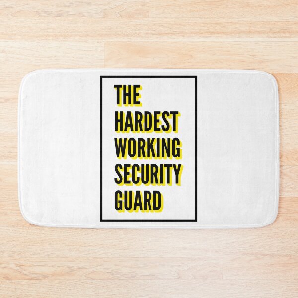 Item preview, The Hardest Working Security guard Quote For The Best Security guard At Work designed and sold by SVPOD.