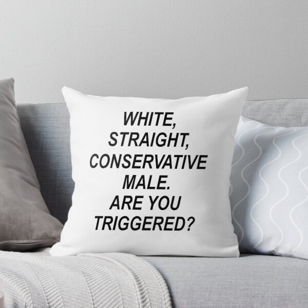 Item preview, White straight conservative male Are you triggered designed and sold by andygiangore.