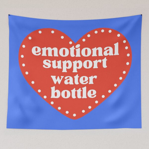 Item preview, Emotional support water bottle designed and sold by BronikowskiART.