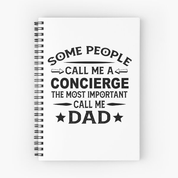 Item preview, concierge Father Dad T-shirt gift for father's Day concierge Dad Father's Day, concierge Dad Hudband Christmas Gift designed and sold by xlnv.
