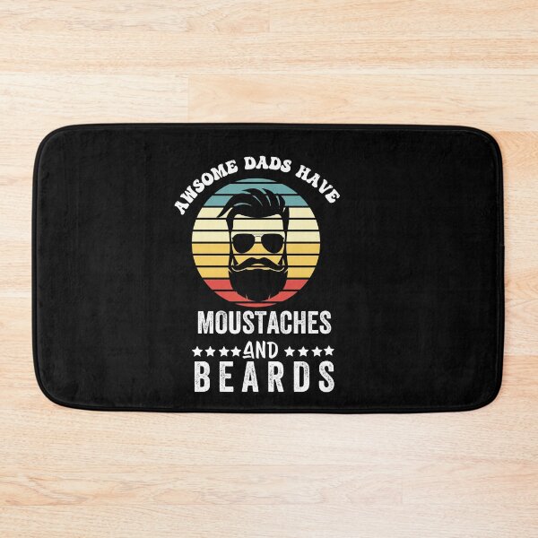 Item preview, awsome dads have moustaches and beards  designed and sold by POPLIN ⭐ ⭐ ⭐ ⭐ ⭐.