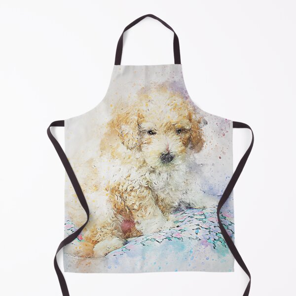 Item preview, Little white puppi designed and sold by Vlaki.