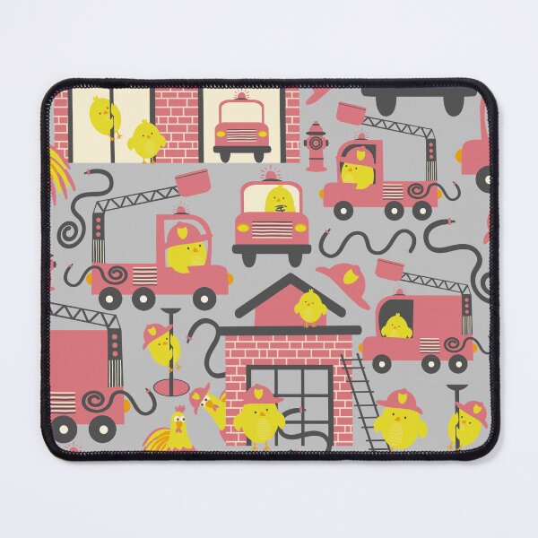 Item preview, Firefighter Chicks On Gray designed and sold by SamAnnDesigns.
