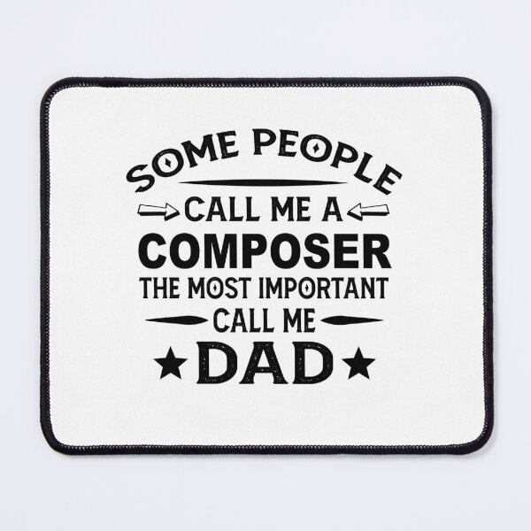 Item preview, composer Father Dad T-shirt gift for father's Day composer Dad Father's Day, composer Dad Hudband Christmas Gift designed and sold by xlnv.