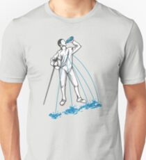 Fencing Post Workout Humor Unisex T-Shirt